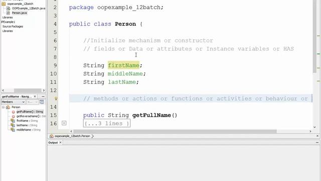 04. Java OOP Basic: part 1: Class , Object, Method | Netbean | 2019 смотреть онлайн