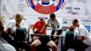 Владимир Кравцов,жим лежа в экипировке 363,5кг