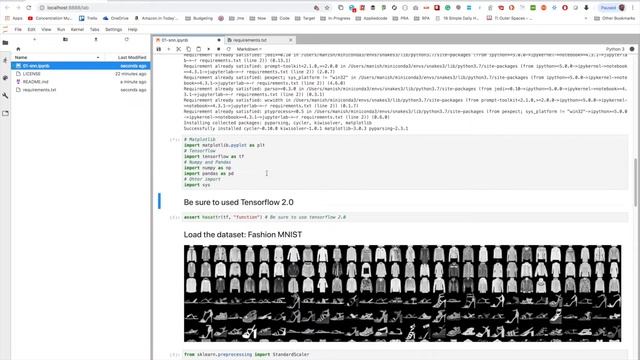 Tensorflow 2 0 - Getting started. 1st of many tutorials