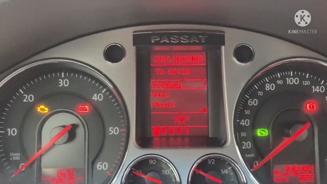 Автономный отопитель 1K0815007BH, Webasto Thermo Top V, VW Passat b6 2.0TDI