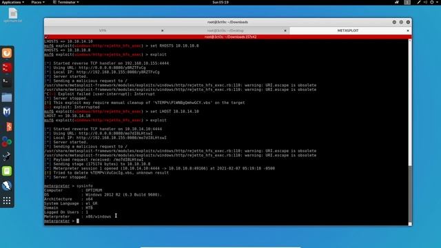 Remote Code Execution + Metasploit = Rooted Optimum (Hack The Box Series)