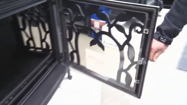 Nordflam Arica чугунная печь смотреть онлайн