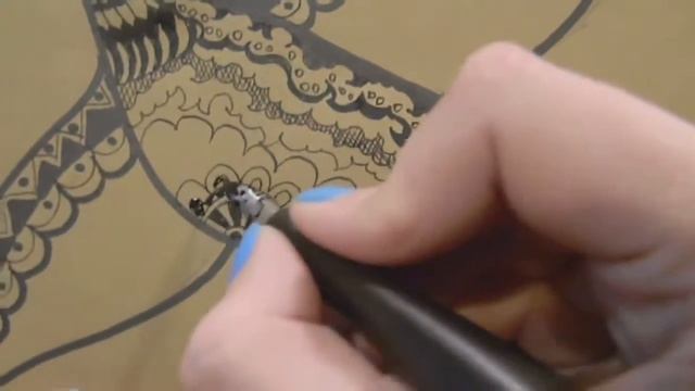 Рисование орнаментом