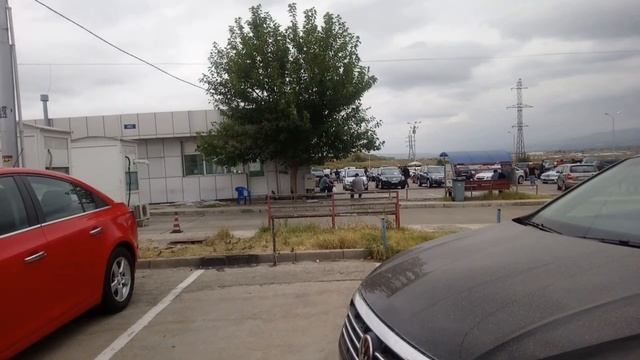 Грузинский авто-рынок в Рустави