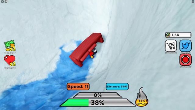 RIDER A NERO JEZDÍ NA BOBECH! (Roblox Sled Simulator) смотреть онлайн