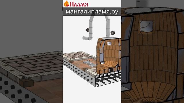 Проект барбекю с тандыром Азия