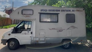Обзор левой стороны автодома Rimor Junior 2002 года