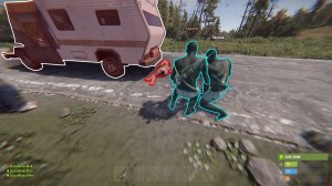 Бомжи получили по заслугам в Rust/Раст