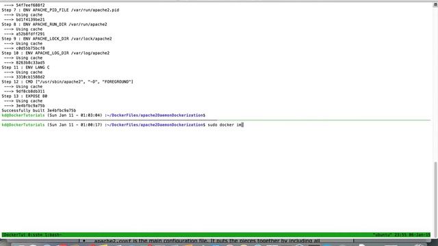 Docker Tutorials 07 - dockerfile apache2 смотреть онлайн