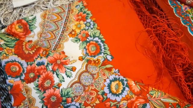 Павловопосадские платки. Мои шали. Разбор полётов часть 1??? смотреть онлайн