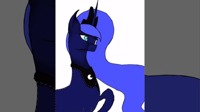 Princess Luna MLP Speedpaint ibisPaint X