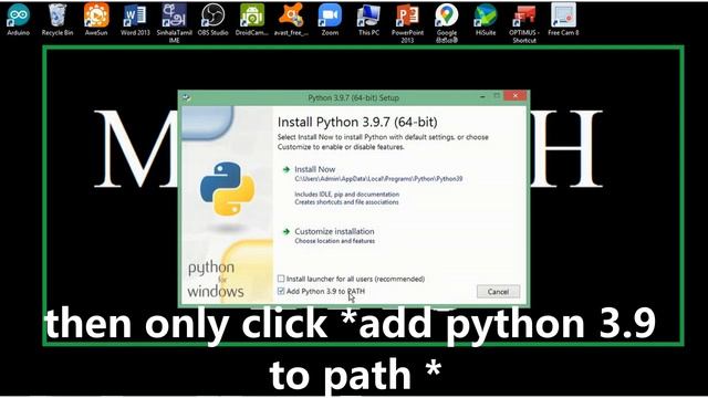 how to install python IDLE (shell )in your laptop or computer .