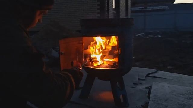 Печь для казана своими руками смотреть онлайн