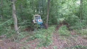 ЮМЗ-6 з пвм Т-40  з прицепом роу-6 бере гору, робимо нову дорогу✊🚜