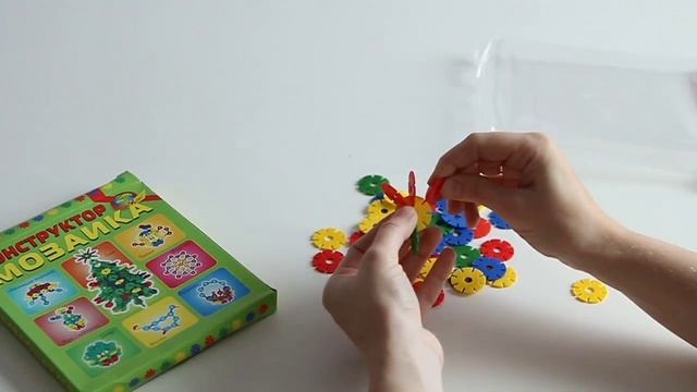 Развивающая игра для детей конструктор _Мозайка_ от компании Корвет.mp4