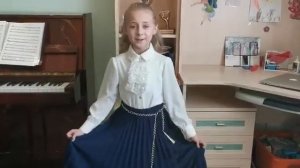 П.И.Чайковский, слова К.Аксакова. "Детская песенка". Исполняет Анастасия Зимина