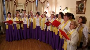 "Песня Мира". Народно-патриотический  хор  "Святая Русь".
