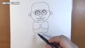 How to draw Bidybab, FNaF, Как нарисовать Бидибаба, ФНаФ