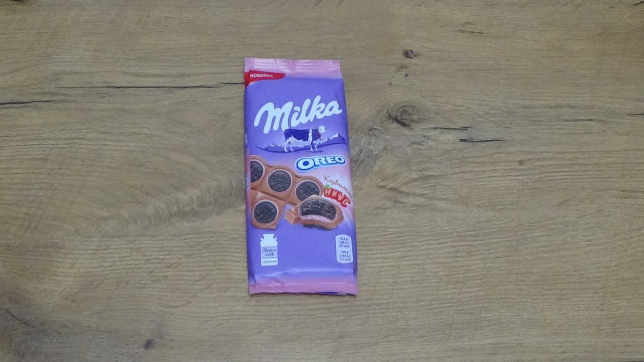 Art Manij ОБЗОР Шоколад #Milka молочный с печеньем #OREO клубника