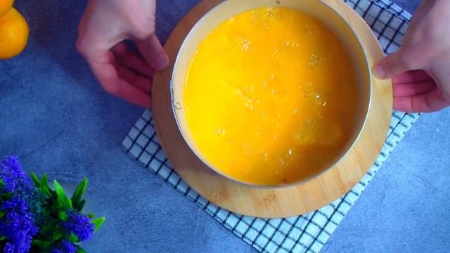 ПП торт Мандарин! Низкокалорийный! Всего 89 ккал! Рецепт без сахара, без глютена! смотреть онлайн