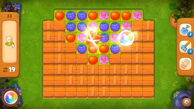 Gardenscapes - A Matching Puzzle Garden Gameplay Walkthrough Day 7 Complete（New Pet）