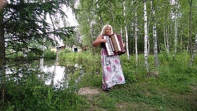 #Аккордеон #дача #романтическаямузыка.