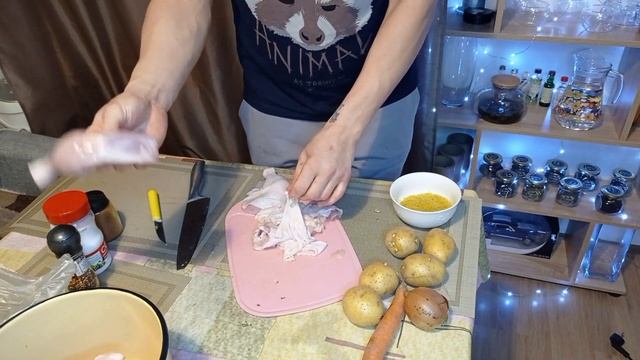 куриный суп разделка курицы смотреть онлайн