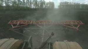 Культивация предпосевная. Кировец К-700 и культиватор КПС-4г