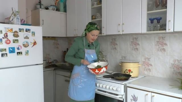 Вкусные котлеты из зелёного лука! смотреть онлайн