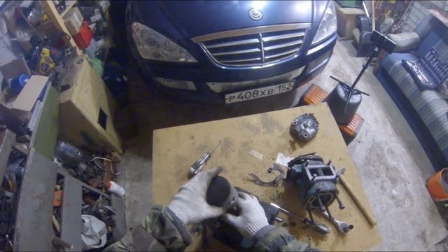 Экскаватор ЮМЗ - кап ремонт пускача ПД-10. Часть 1 - разборка, дефектовка. смотреть онлайн