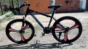 Велосипед на литых дисках 26 колёса