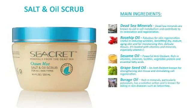 Seacret Salt and Oil Scrub Review смотреть онлайн