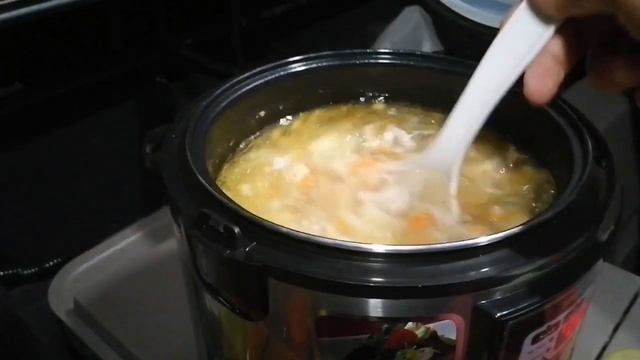 Рейс. Готовим первое блюдо в мультиварке! получилось ништяк! Стою жду выгрузки ??))))