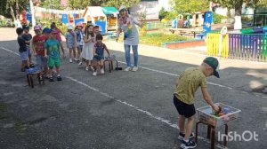 Развлечение "День рисования на асфальте"