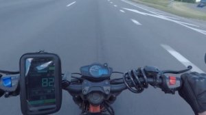Minsk SCR 250. Замер расхода топлива