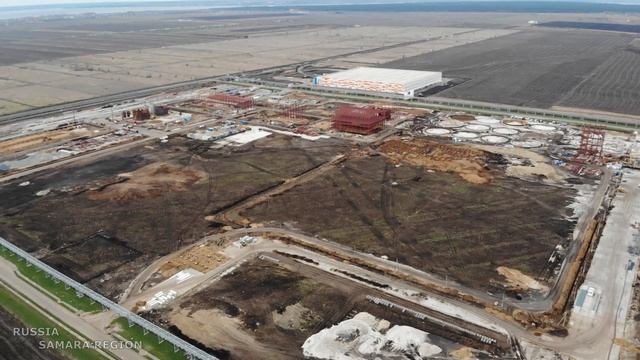 Особая экономическая зона ППТ "Тольятти" / апрель 2022 г / Самарская область / Russia смотреть онлайн