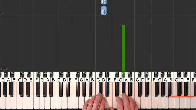 Winter Wonderland - BEGINNER Piano Tutorial смотреть онлайн