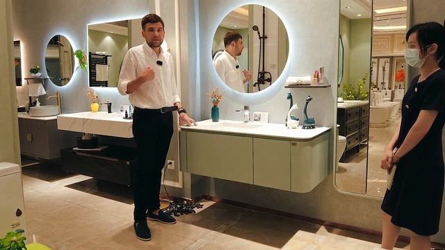 Сантехника и мебель для санузлов из Китая с МБЛтур онлайн мебельные туры _ Модели 2021 года