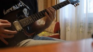 Мой прогресс в игре на гитаре за 2 года на примере риффа Герой Асфальта