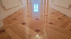 Укладка штучного паркета "плетёнка" весь комплекс #паркетдекорспб