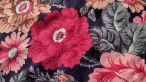 Павловопосадские платки/шали. "Молитва". Моя коллекция.