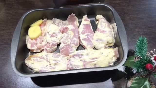 Картошка с курицей и сыром/Запечённая картошка/Картошка в духовке/Как приготовить курицу с картошко