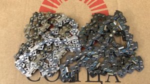 7 цепей супер зуб oregon против одной picco duro stihl