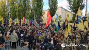 Марш националистов в Киеве