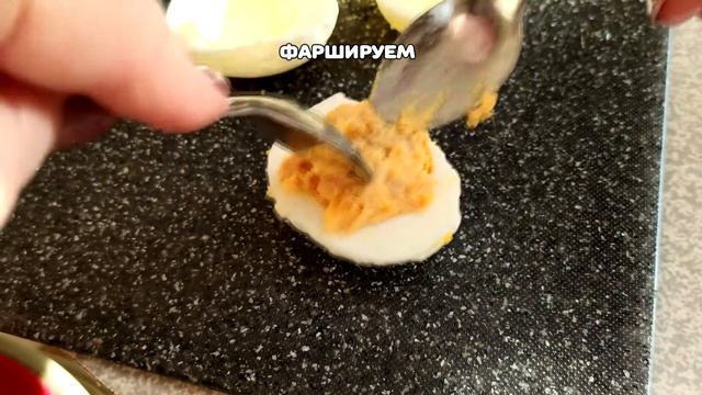 Фаршированные яйца - закуска для праздничного стола. Разнообразие начинок. НОВОГОДНИЙ СТОЛ 2023