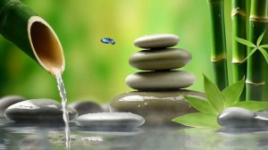 3 Hours of Relaxing Music • Calm Piano Music, Sleep Music, Water Sounds, Meditation Music, Bamboo