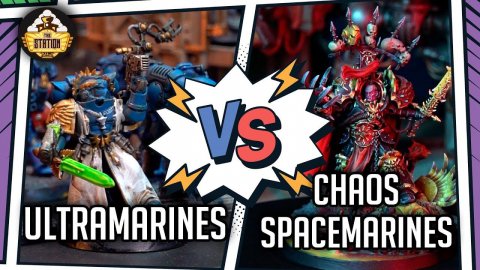 Ultramarines vs Chaos Space Marines I Battlereport | 2000pts I Warhammer 40000
