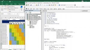 Select the weekday that your schedule will start in Excel