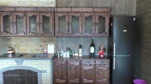 Супер Беседка с барбекю от "Бани и печи" - Комната отдыха - Летняя кухня. Отделка бань саун