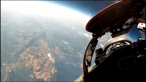 Полет МиГ-29 в стратосфере с туристом!